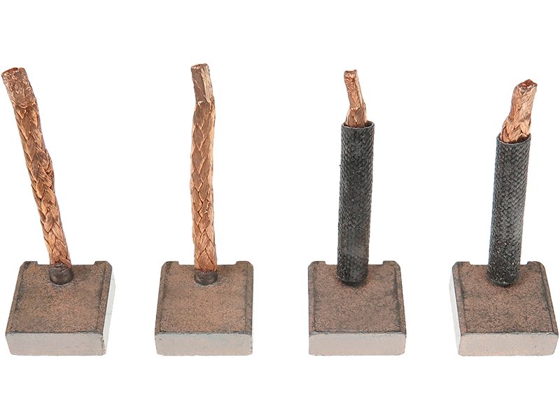 Starter motor brush