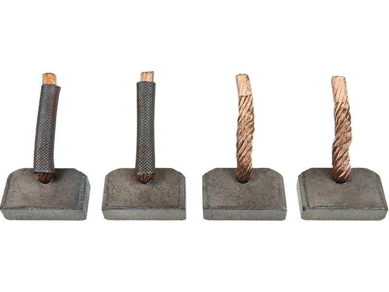 Starter motor brush