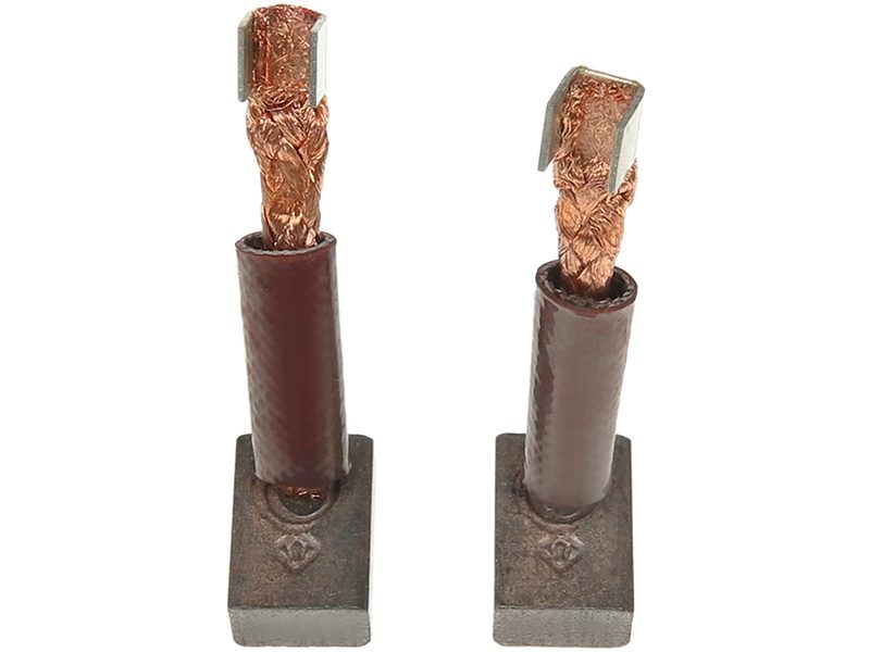 Starter motor brush