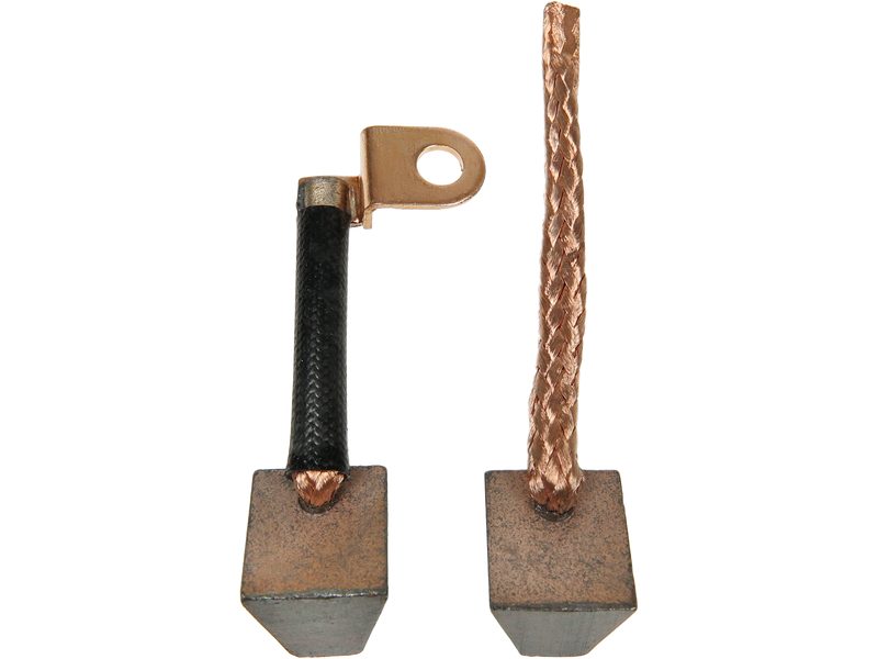 Starter motor brush