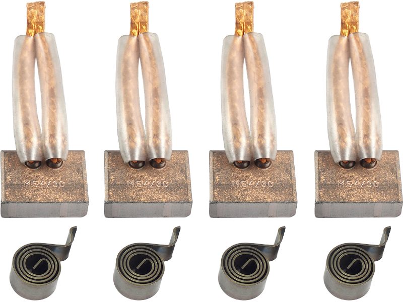 Starter motor brush