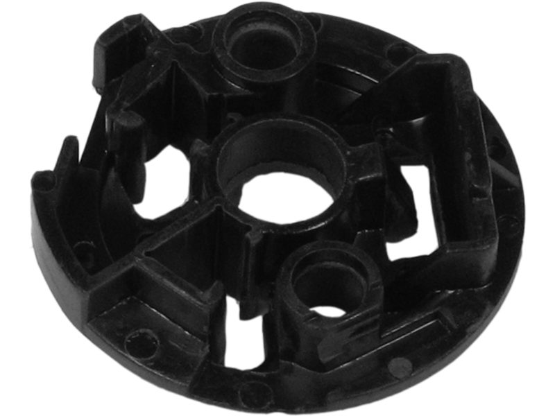 Starter motor brush holder
