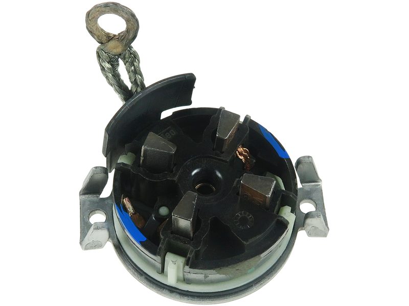 Supporto lato collettore motorino d'avviamento