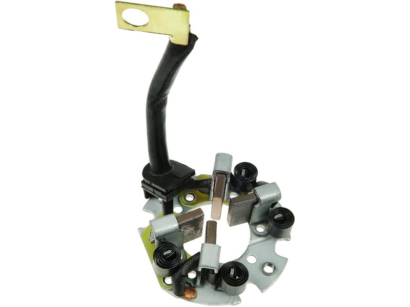 Starter motor brush holder