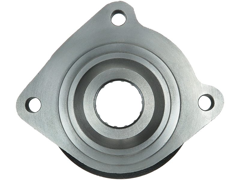 Starter motor brush holder ring