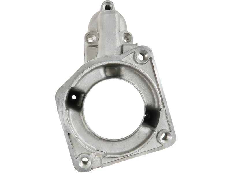 Starter motor brush holder ring