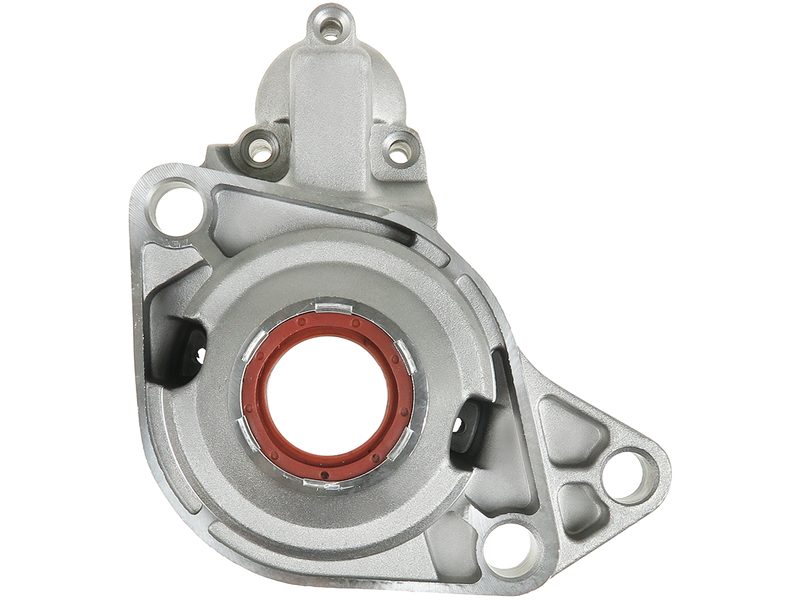 Starter motor brush holder ring