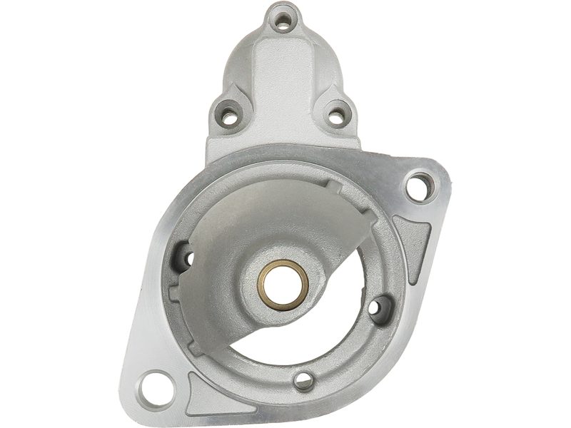 Starter motor brush holder ring