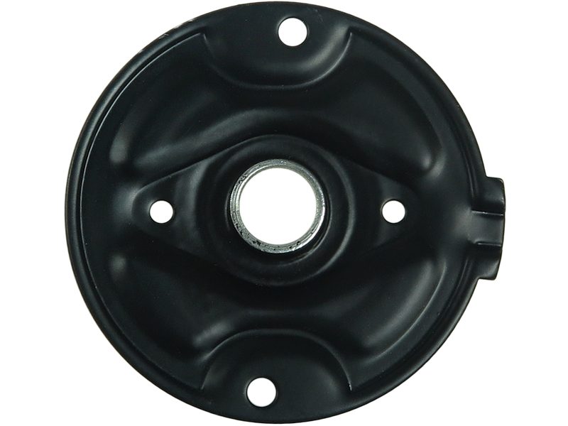 Starter motor commutator-side bracket