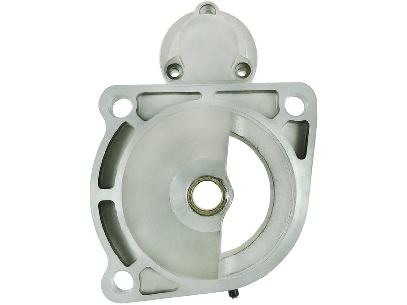 Starter motor brush holder ring