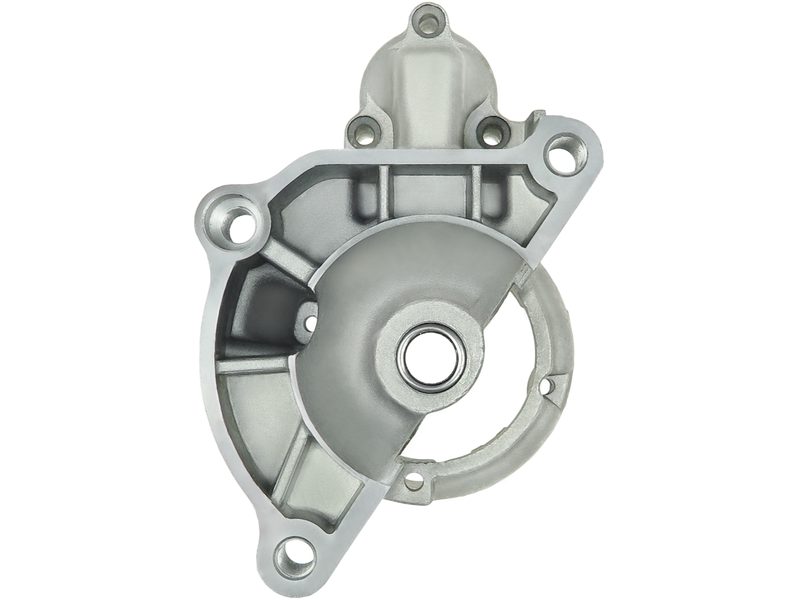 Starter motor brush holder ring