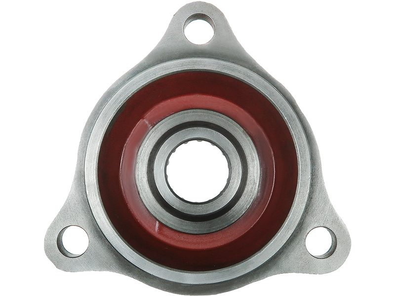 Starter motor brush holder ring