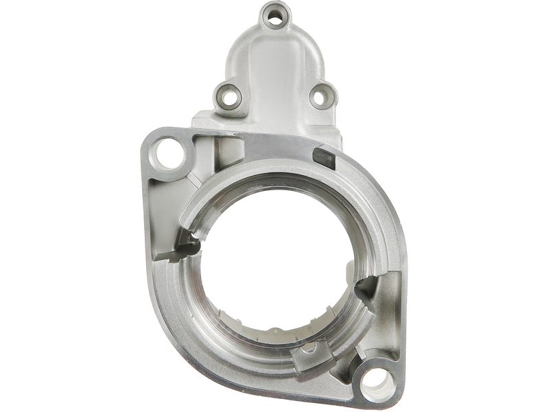 Starter motor brush holder ring