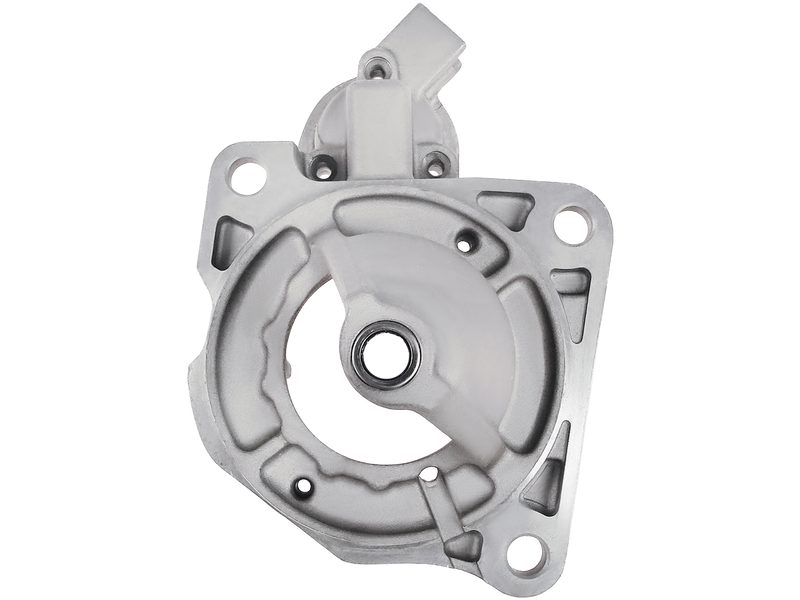 Starter motor brush holder ring