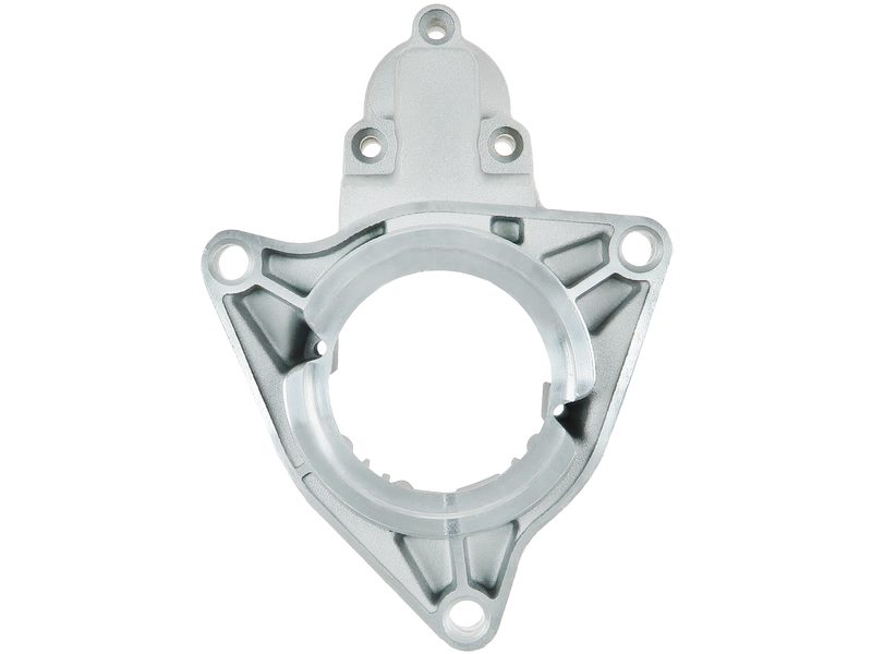 Starter motor brush holder ring