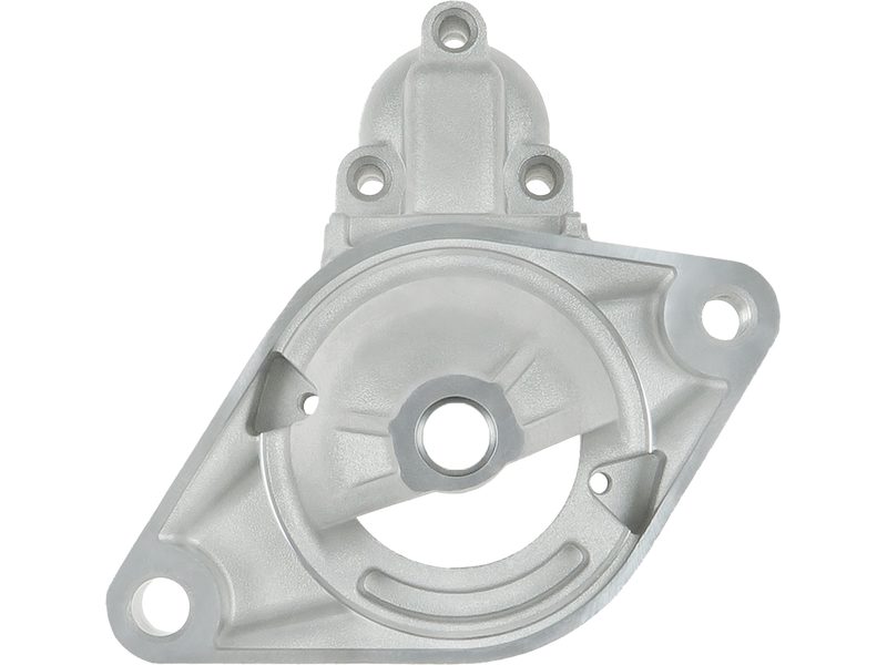 Starter motor brush holder ring