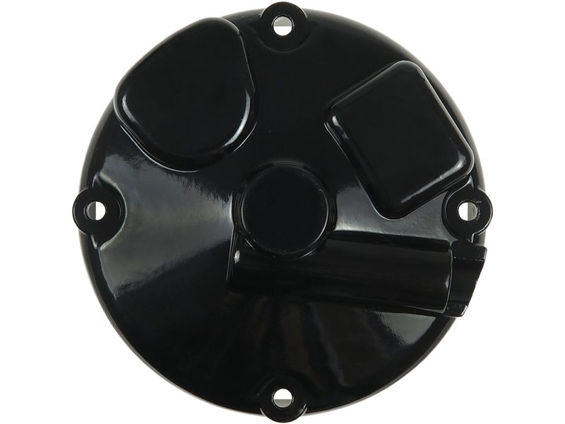 Starter motor commutator-side bracket