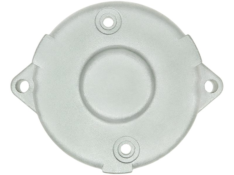 Starter motor commutator-side bracket
