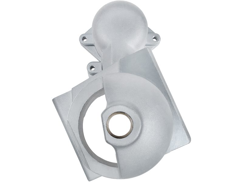Starter motor brush holder ring