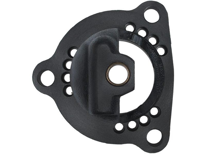 Starter motor brush holder ring