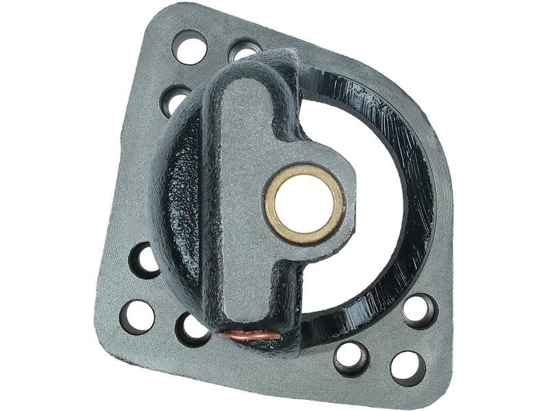 Starter motor brush holder ring