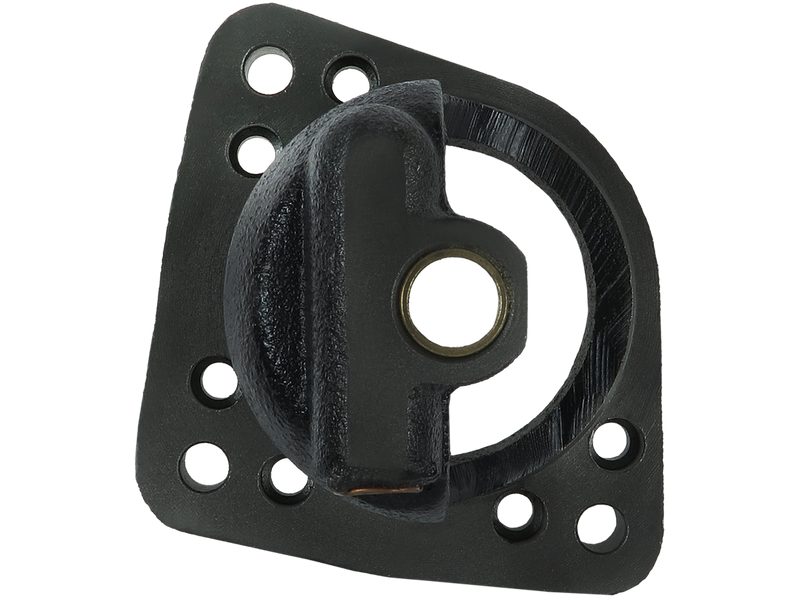 Starter motor brush holder ring