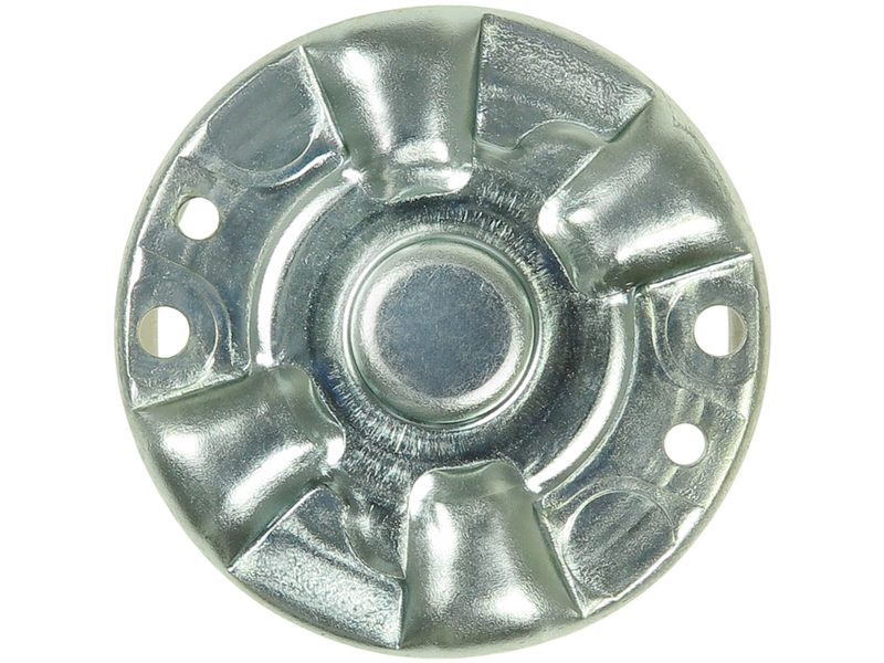 Starter motor commutator-side bracket