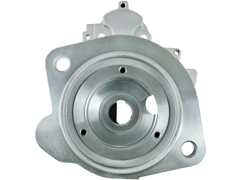 Starter motor brush holder ring