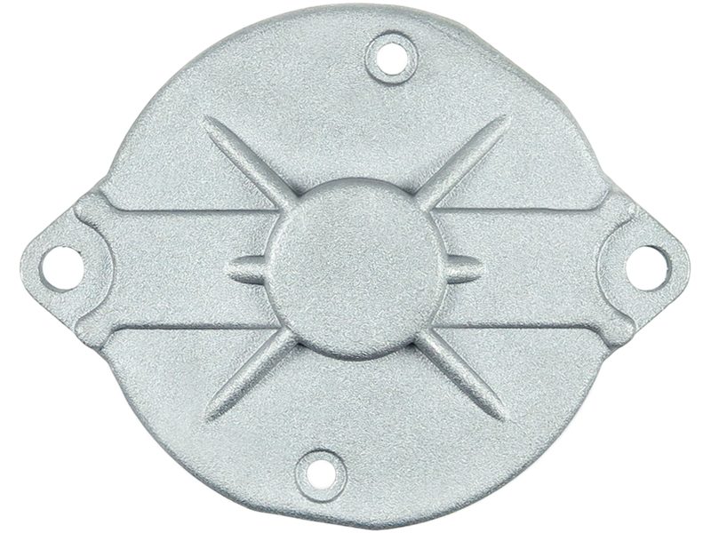 Starter motor commutator-side bracket