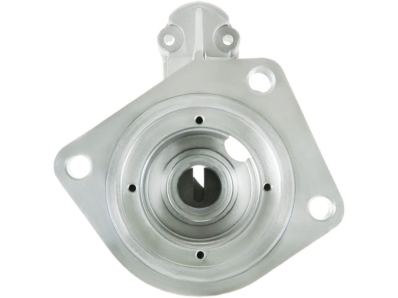 Starter motor brush holder ring