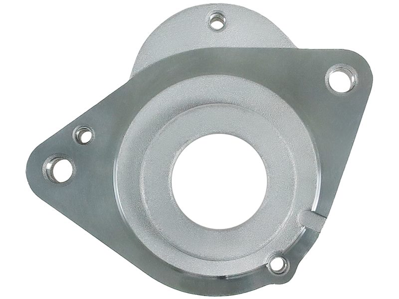 Starter motor brush holder ring