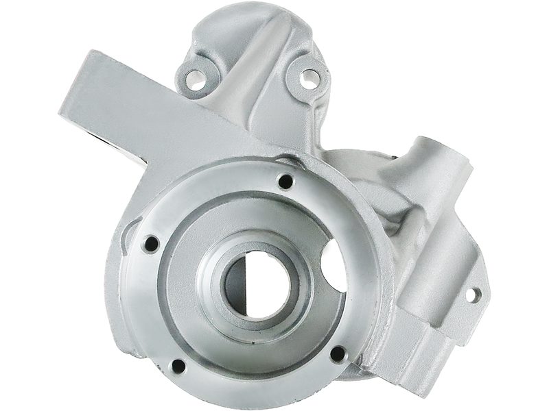 Starter motor brush holder ring