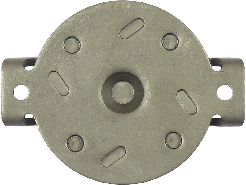 Starter motor commutator-side bracket