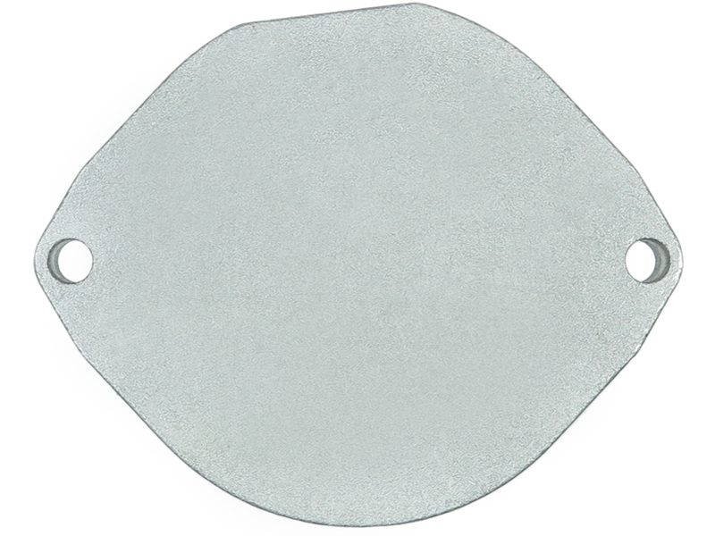Starter motor commutator-side bracket