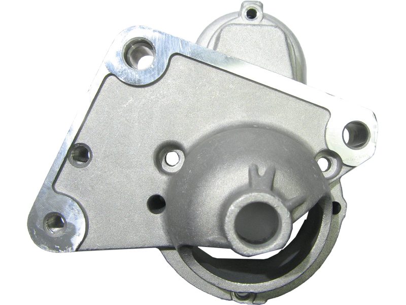 Starter motor brush holder ring