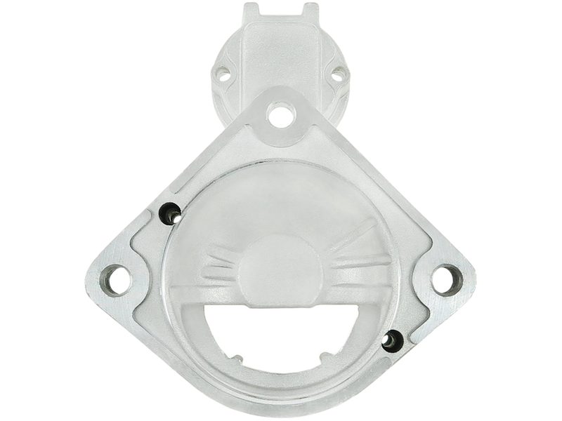 Starter motor brush holder ring