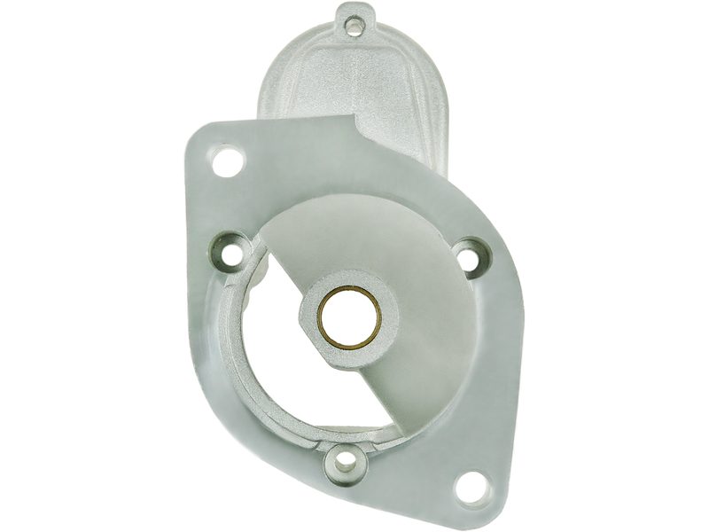 Starter motor brush holder ring