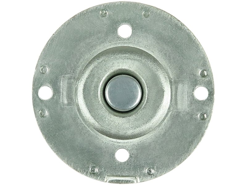 Starter motor commutator-side bracket