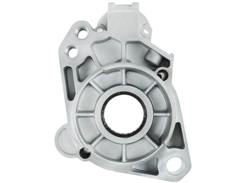 Starter motor brush holder ring