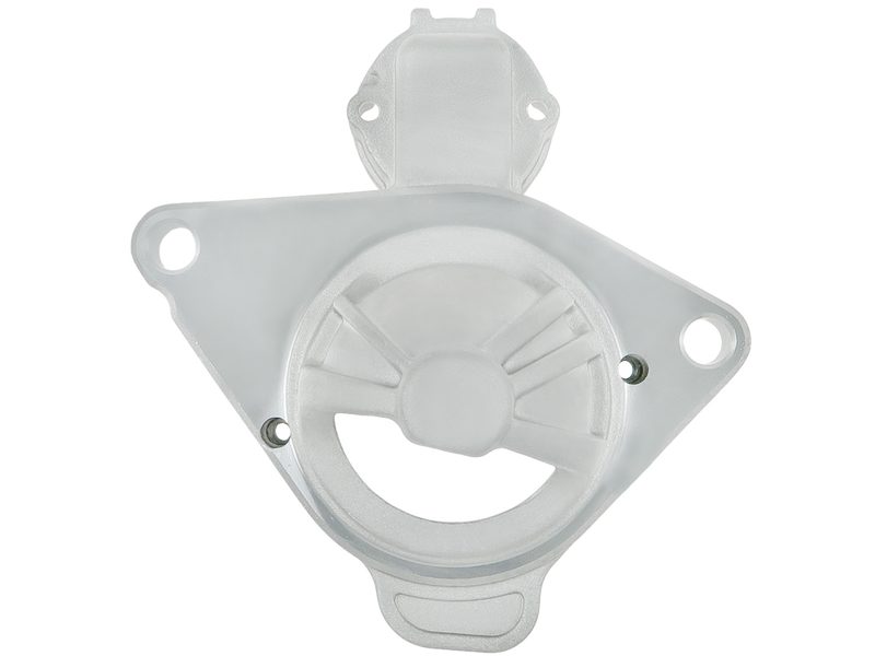 Starter motor brush holder ring