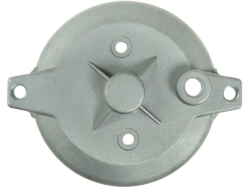 Starter motor commutator-side bracket