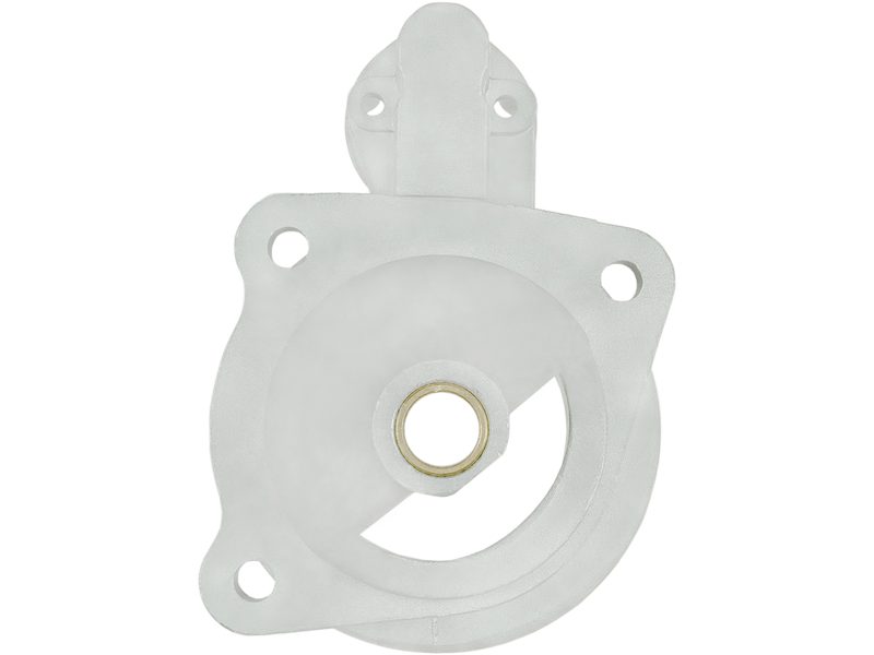 Starter motor brush holder ring