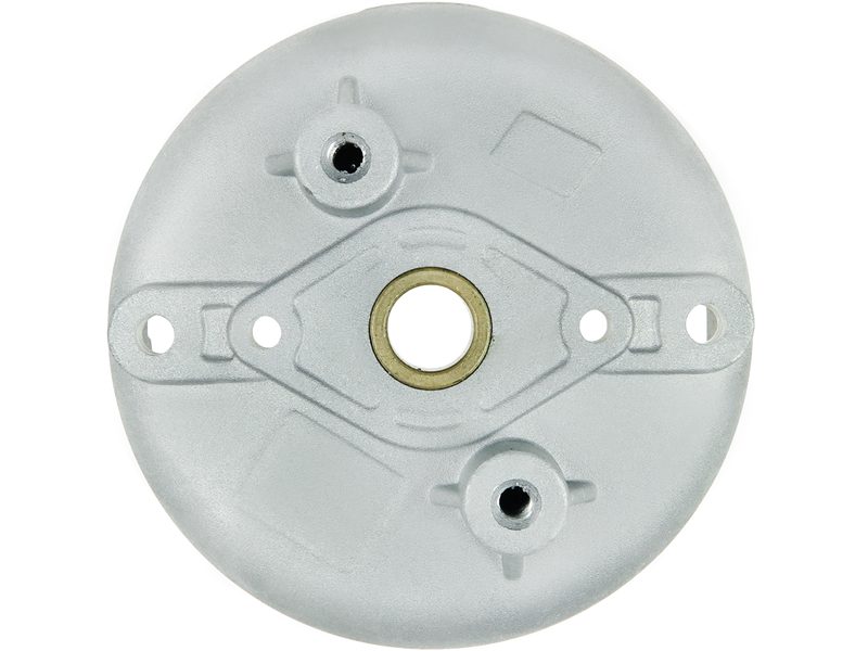 Starter motor commutator-side bracket