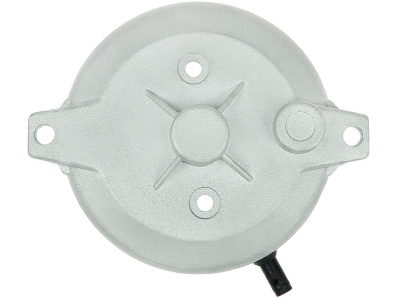 Starter motor commutator-side bracket