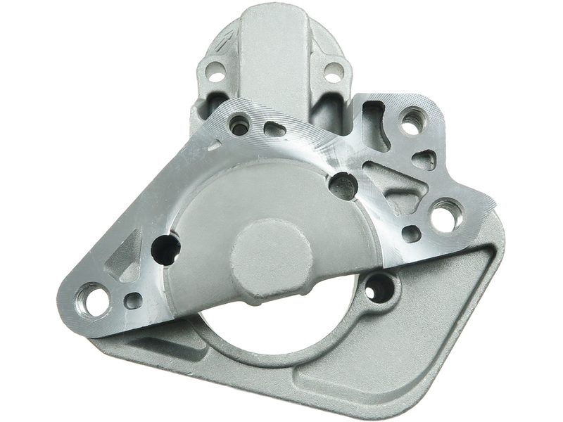 Starter motor brush holder ring