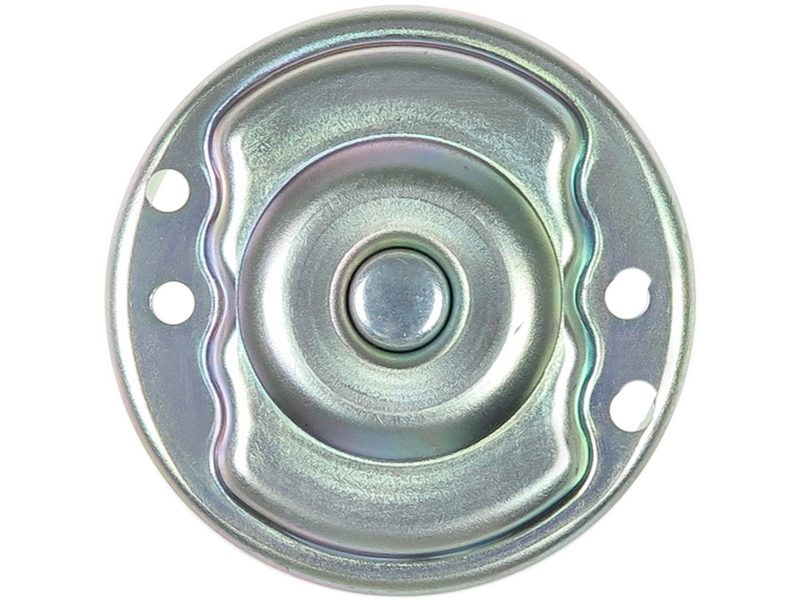 Starter motor commutator-side bracket