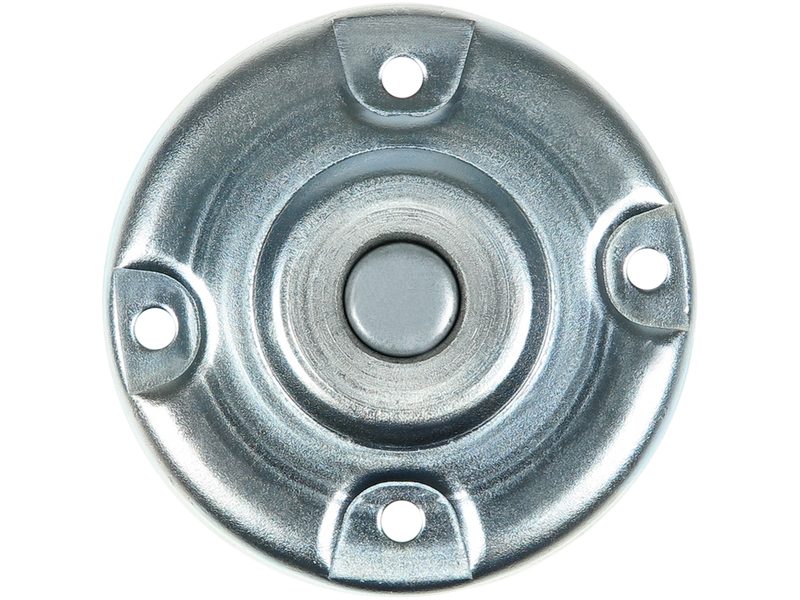 Starter motor commutator-side bracket