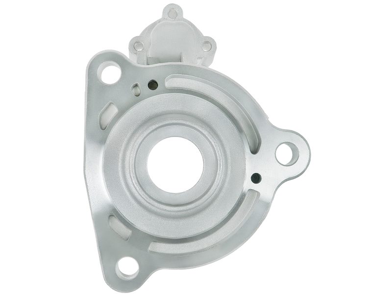 Starter motor brush holder ring