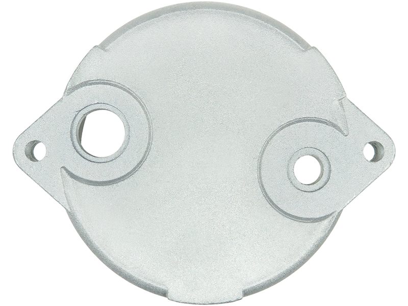 Starter motor commutator-side bracket