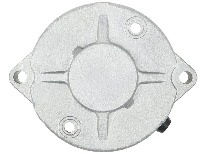Starter motor commutator-side bracket